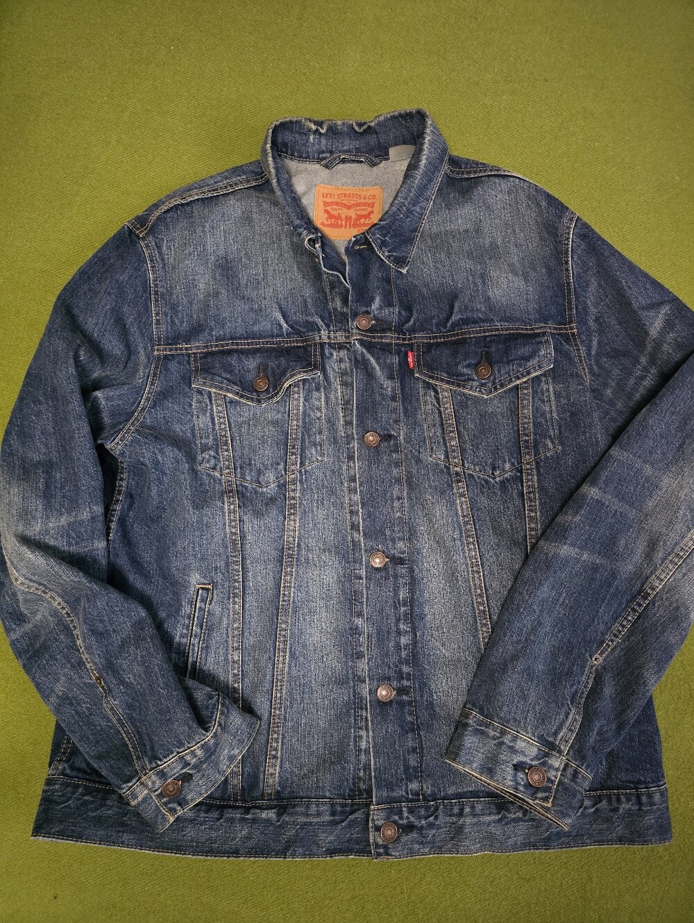 Levi's Blue Denim Trucker Jacket
